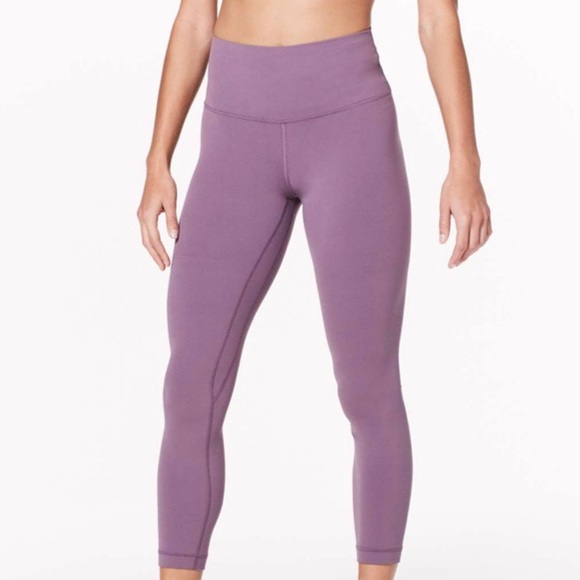 Lululemon Align Leggings 25” sz 6 Smoked Mulberry - Picture 5 of 5